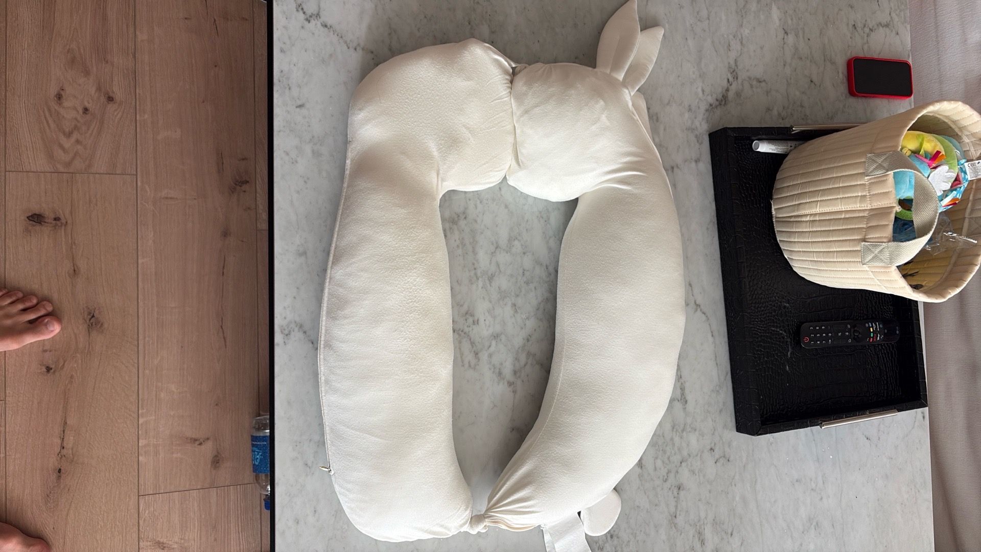 Rara’s baby body pillow