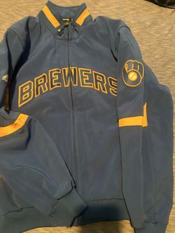 Majestic Milwaukee Brewers, Large Baseball Jacket