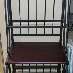 Espresso Bakers Rack Coffee Station 