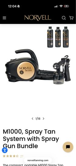 Norvell M1000 Spray Tan Machine