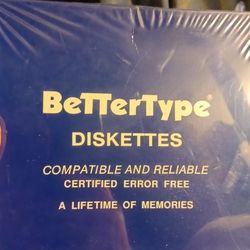 Rare Vintage 8" Sealed Pack Computer Floppies 