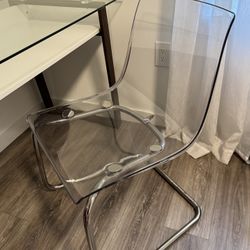 Ikea (Tobias) Clear Acrylic Chair