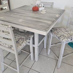 Cute Dining Table 4 Chairs