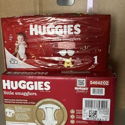 Huggies Size 1 Diapers 