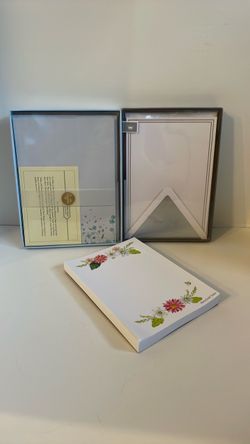 Stationary - 2 boxed & 1 Notepad