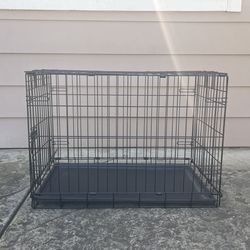 Wire / metal dog pet kennel crate 30L x 18.75W x 21H