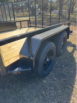 Trailer Tandem Axle 7x16
