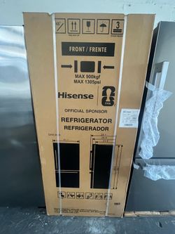 Refrigerator Hisense 31”.1 NEW