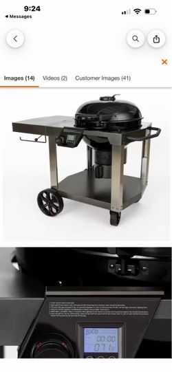 LOCO 22.5 in. SmartTemp Kettle Charcoal Grill