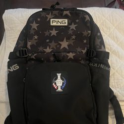 PING Solheim Cup backpack new 