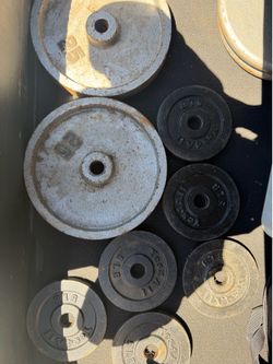 Weighted plates (120 pounds
