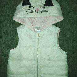 Size 3t Kitty  Vest For Girls 