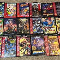 18 complete sega genesis games