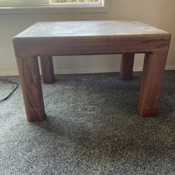 Real Wood Side Coffee table