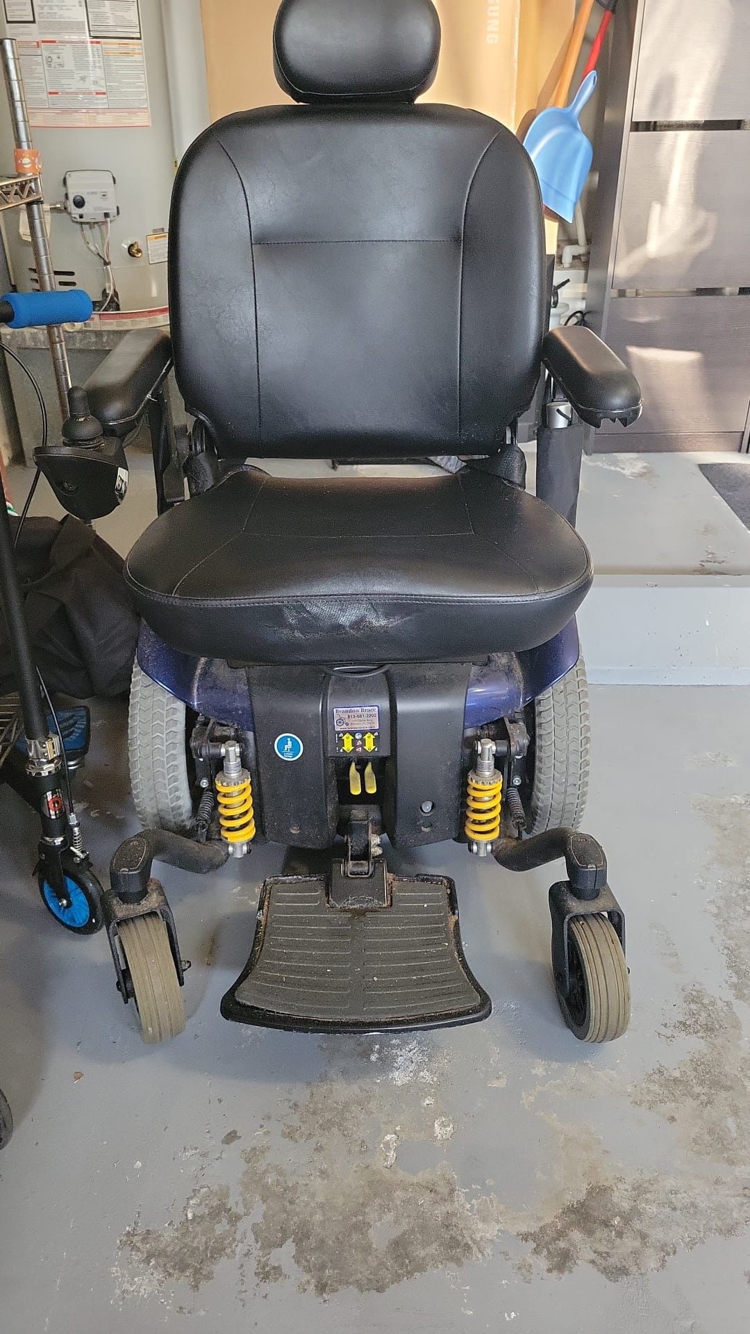 Pride Jazzy 614 HD Power Wheelchair 