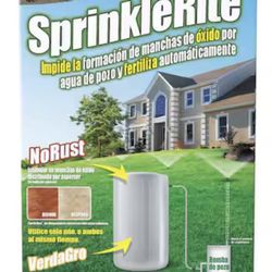 No Rust Water Tank-SprinkleRite-New