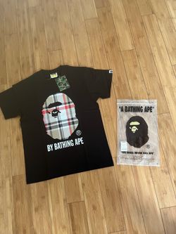 Black Burberry Bape Shirt