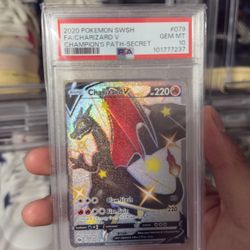 Pokemon Charizard V 079 PSA 10