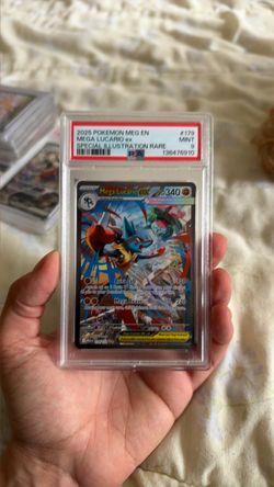 Mega lucario ex #179 PSA 9