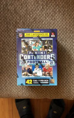 Brand New and Sealed 2021 Panini Contenders Football Blaster Box