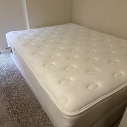 Queen Mattress + Box Spring (beautyrest Classic London Plush)