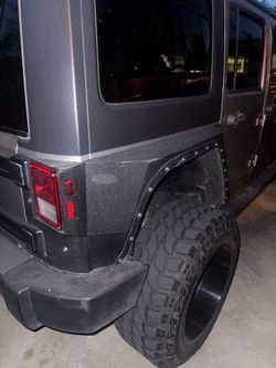 Smitybilt back fenders jeep wrangler