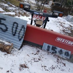 Not Rusted All U Need Is A Western Ultra Mount Truck Mount 7.5