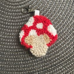 Handmade Mushroom Bag Clip 