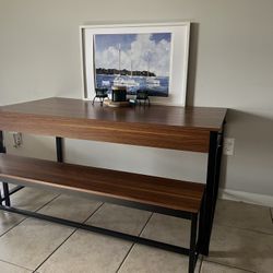 Dining Table With Two Benches