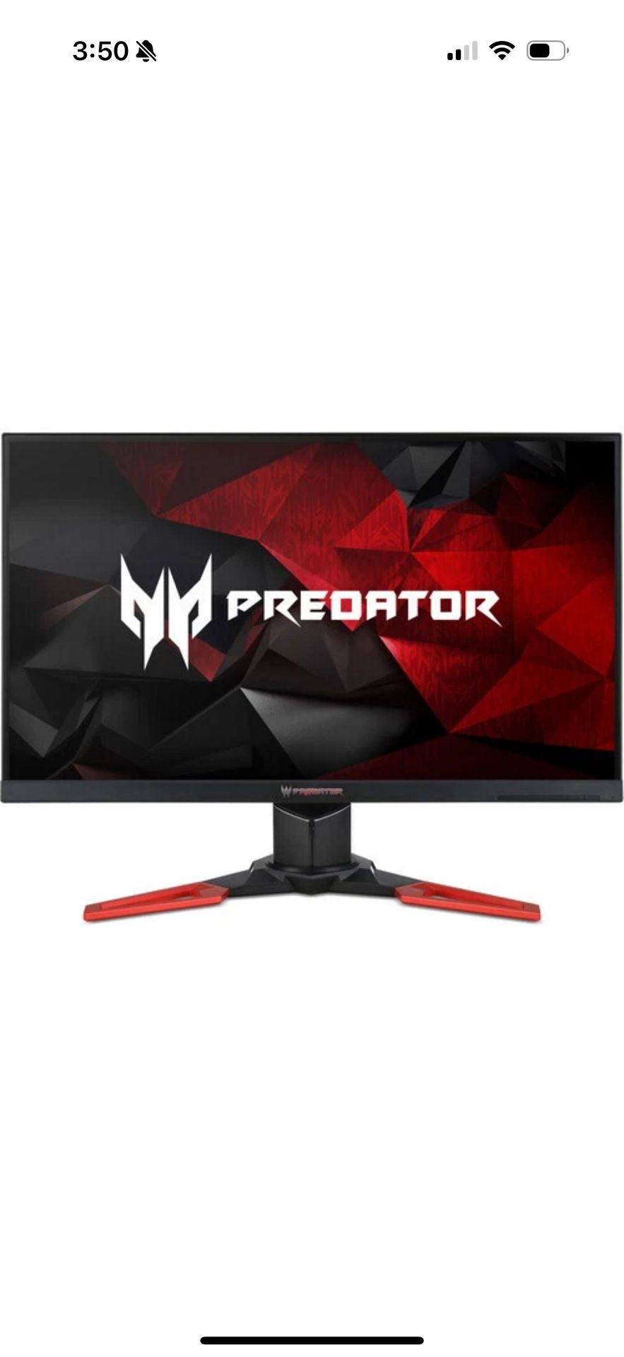 Acer XB271HU 27" Gaming Monitor – G-Sync, IPS, 144Hz