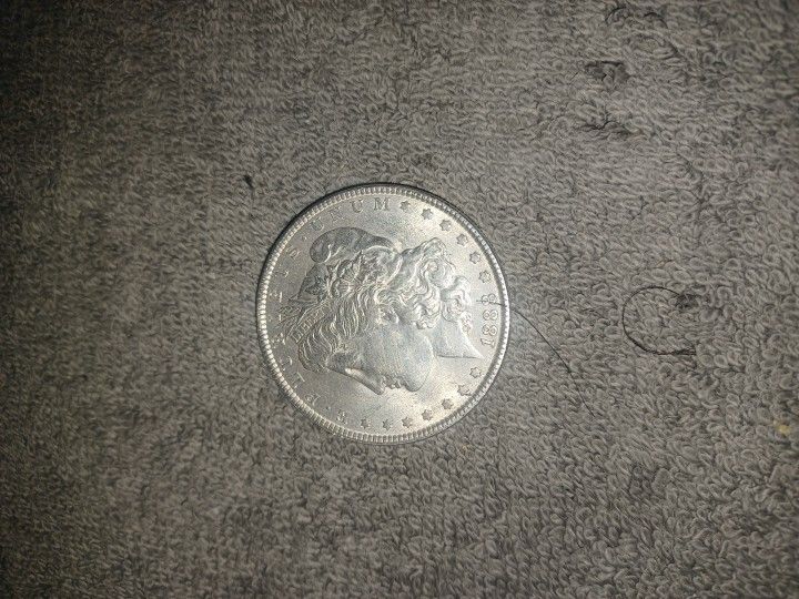1888 ONE DOLLAR SILVER COIN