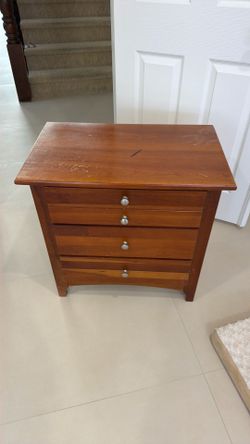 Stanley night stand in walnut FREE