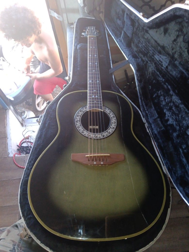 Celebrity By Ovation Acoustic Electric Guitar 