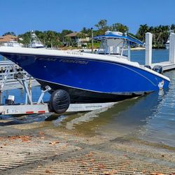 2008 Fountain Te 38 No Motors Hull And Trailer Only