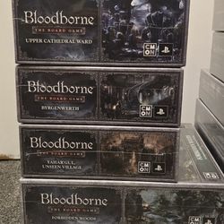 Bloodborne The Board Game Kickstarter Exclusive Blood Moon Box Complete