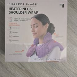 Heated neck and shoulder wrap