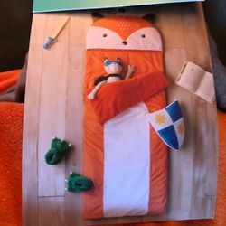 Such A Soft And Cute  Fox Sleeping Bag. 