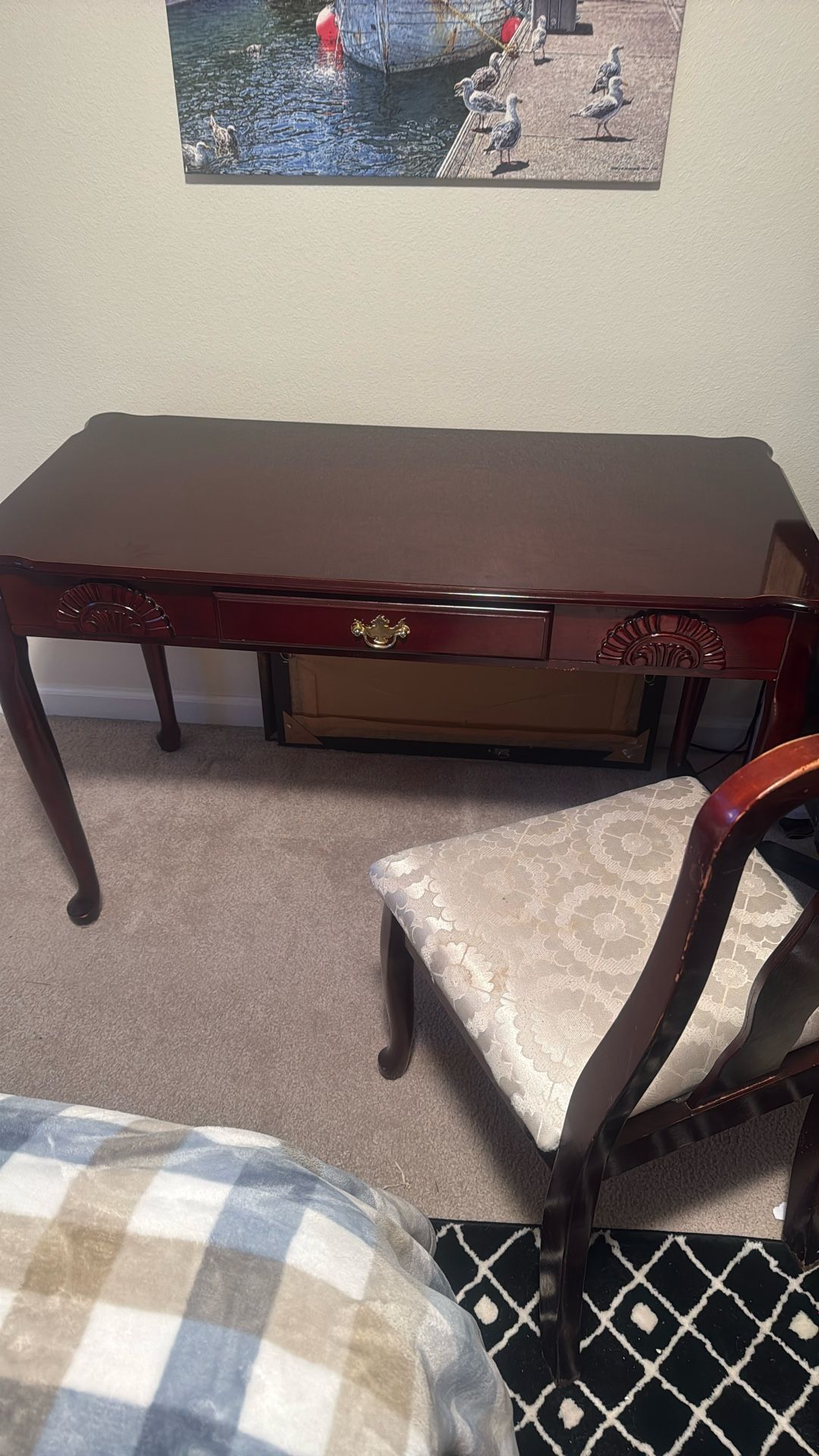 Desk And Chair