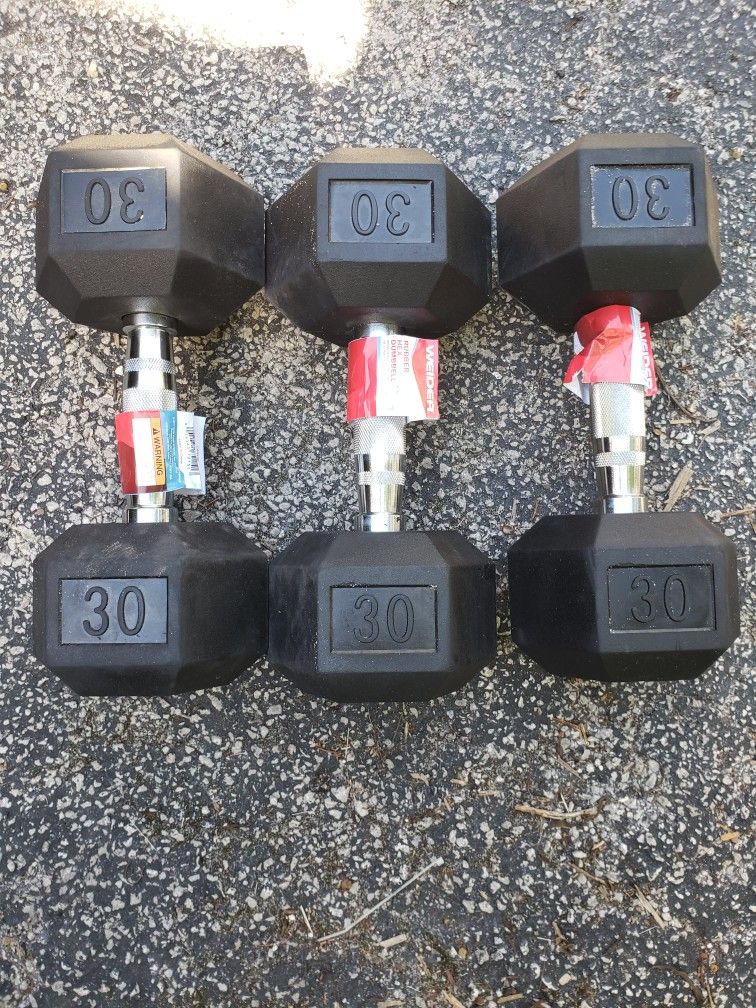 30lb Dumbbells Dumbbell Weights BRAND NEW 💪