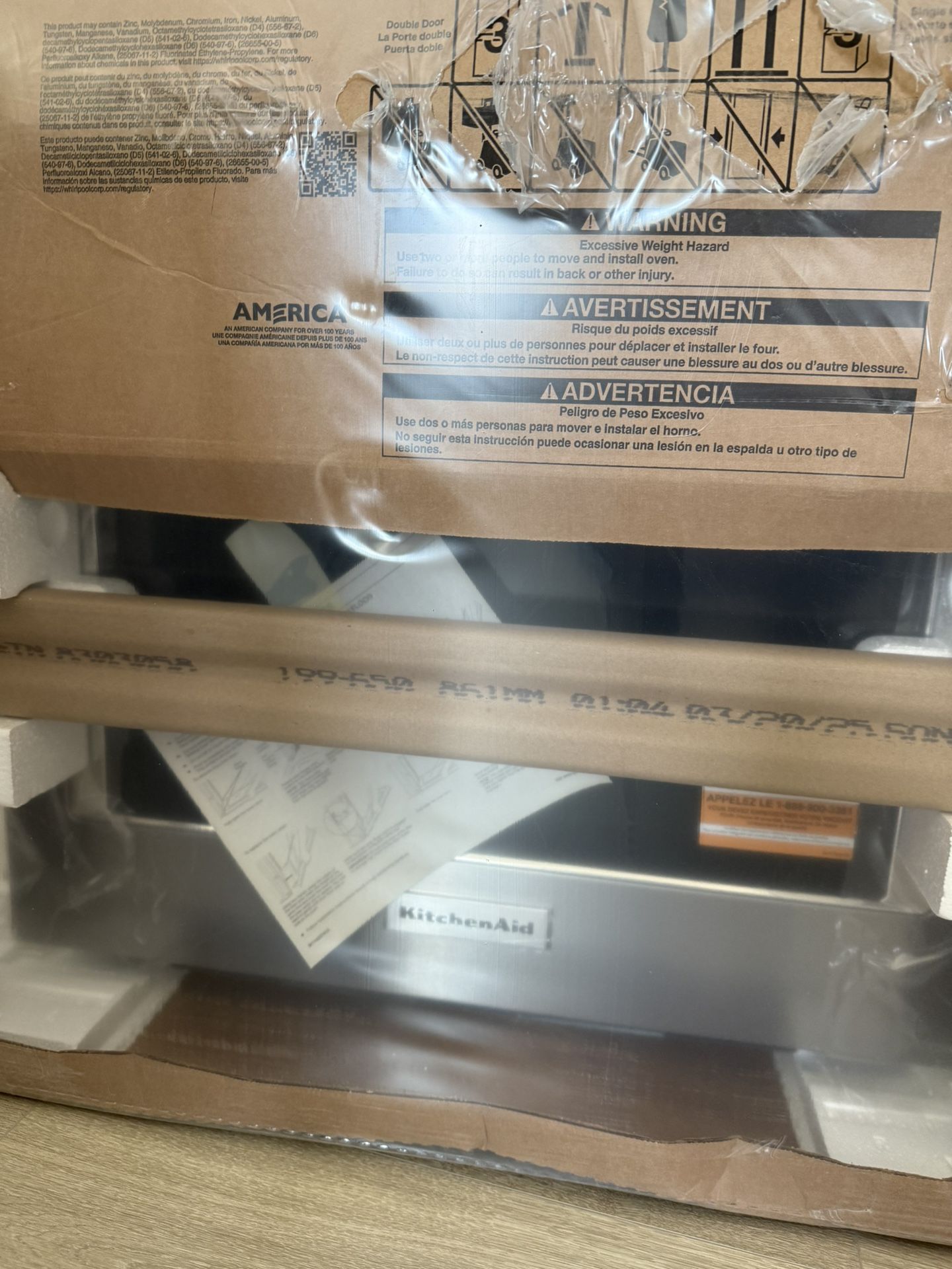 🔥 FOR SALE: Brand New KitchenAid 30” Built In Wall Oven – Sealed in Box! 🔥