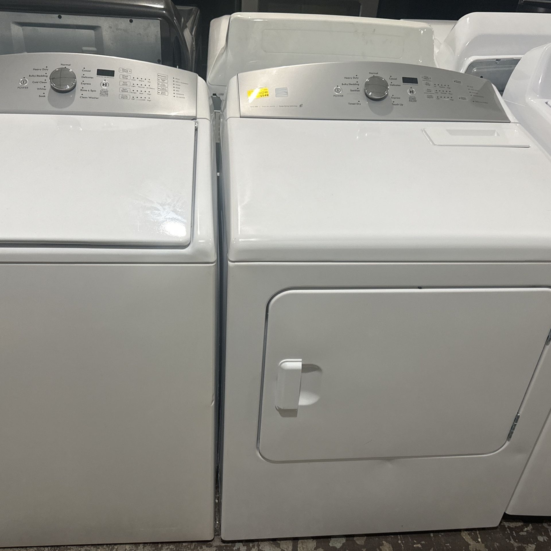 Kenmore, Washer And Dryer Set