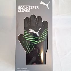 Puma Future Ultimate NC Black Green Goalkeeper Soccer Gloves