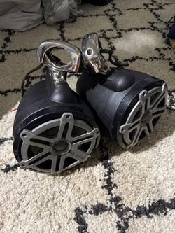 JL tower speakers