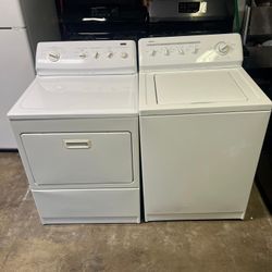 Set Of Washer And Electric Dryer Kenmore Everything Working Perfect Condition 👌 