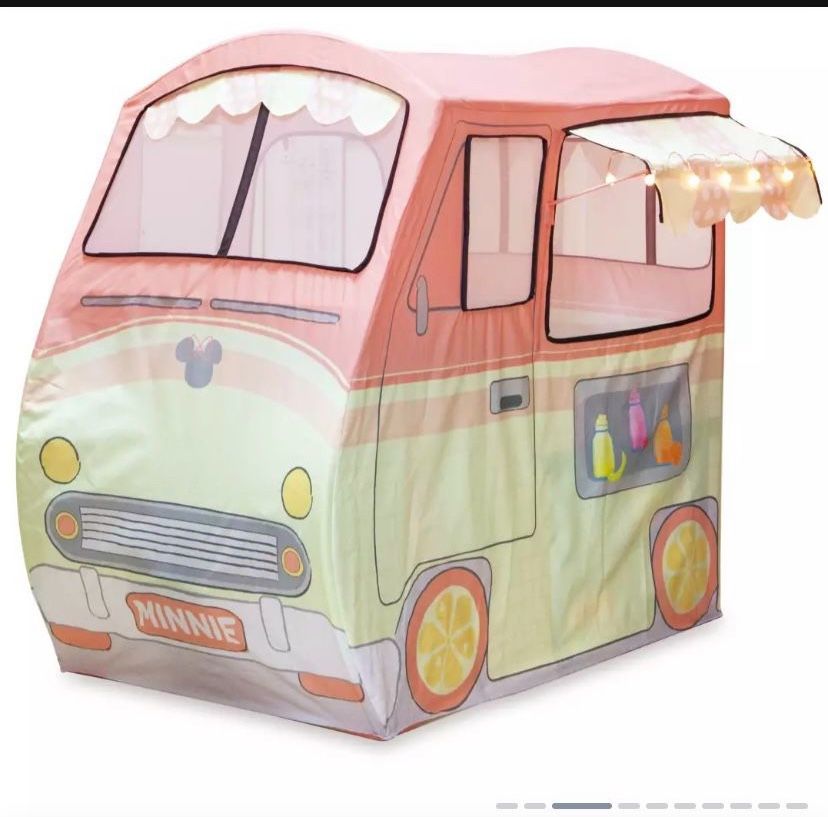 NEW! Minnie Mouse Smoothie Bus Play Tent With Lights NEW! Included Accesssories Perfect Gift For EASTER!!