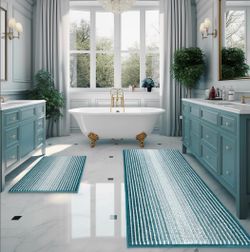 Bathroom rug set