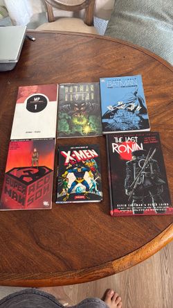 Graphic Comic Novel Lot Xmen Batman Superman TMNT Ninja Turtles