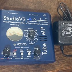 Art Tube Microphone Preamp Mic Pre Studio V3 Tube MP Sounds Great! Nice!