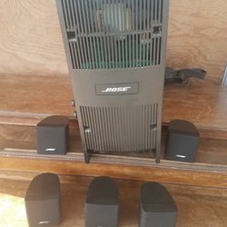 Bose Subwoofer and Cube Speakers 