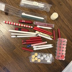 Large Candle Set – Mixed Styles & Colors